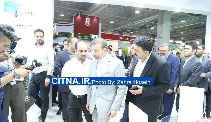 گزارش تصویری سیتنا/ بازدید چندین ساعته‌ی وزیر ارتباطات از نمایشگاه ایران تلکام ۲۰۱۶