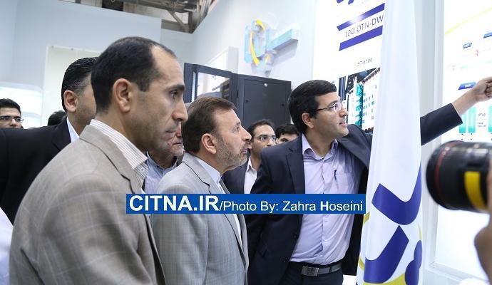 گزارش تصویری سیتنا/ بازدید چندین ساعته‌ی وزیر ارتباطات از نمایشگاه ایران تلکام ۲۰۱۶