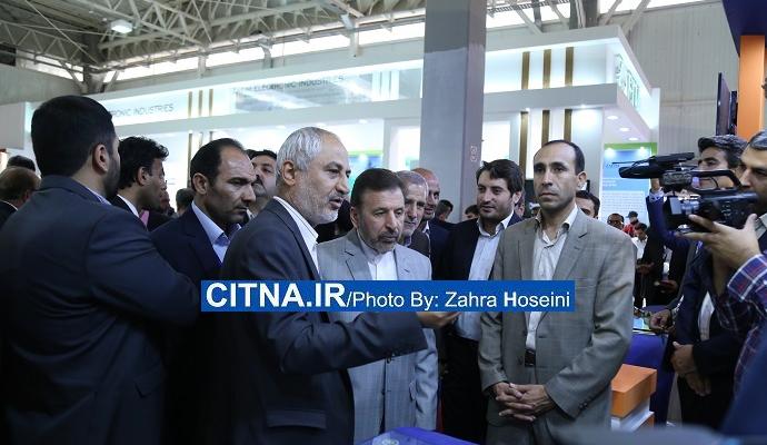 گزارش تصویری سیتنا/ بازدید چندین ساعته‌ی وزیر ارتباطات از نمایشگاه ایران تلکام ۲۰۱۶