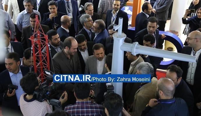 گزارش تصویری سیتنا/ بازدید چندین ساعته‌ی وزیر ارتباطات از نمایشگاه ایران تلکام ۲۰۱۶