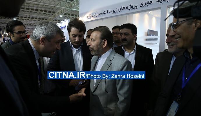 گزارش تصویری سیتنا/ بازدید چندین ساعته‌ی وزیر ارتباطات از نمایشگاه ایران تلکام ۲۰۱۶