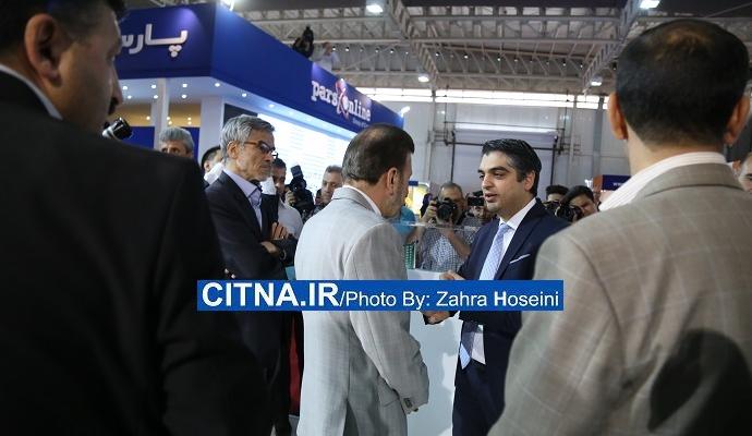 گزارش تصویری سیتنا/ بازدید چندین ساعته‌ی وزیر ارتباطات از نمایشگاه ایران تلکام ۲۰۱۶