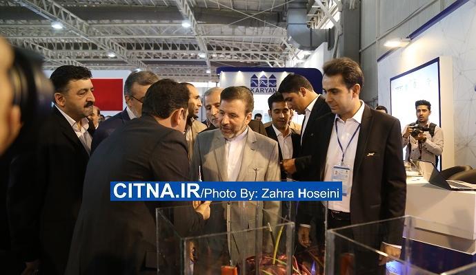 گزارش تصویری سیتنا/ بازدید چندین ساعته‌ی وزیر ارتباطات از نمایشگاه ایران تلکام ۲۰۱۶