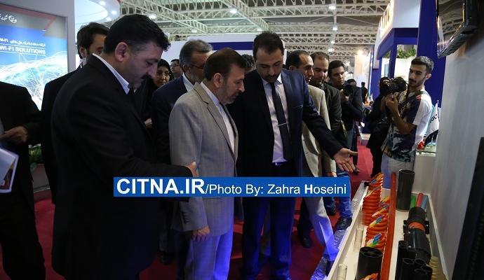 گزارش تصویری سیتنا/ بازدید چندین ساعته‌ی وزیر ارتباطات از نمایشگاه ایران تلکام ۲۰۱۶