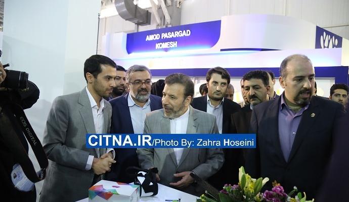 گزارش تصویری سیتنا/ بازدید چندین ساعته‌ی وزیر ارتباطات از نمایشگاه ایران تلکام ۲۰۱۶