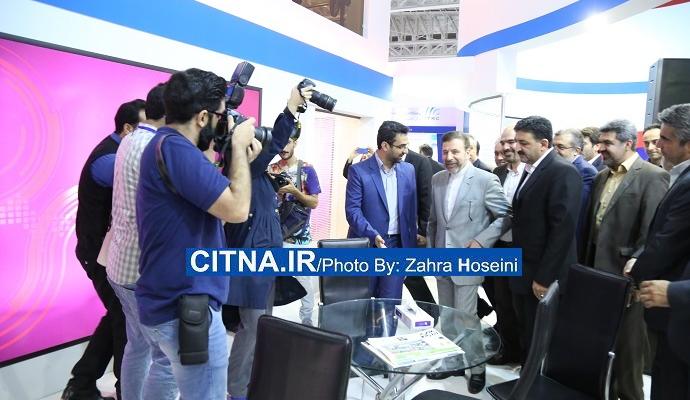 گزارش تصویری سیتنا/ بازدید چندین ساعته‌ی وزیر ارتباطات از نمایشگاه ایران تلکام ۲۰۱۶