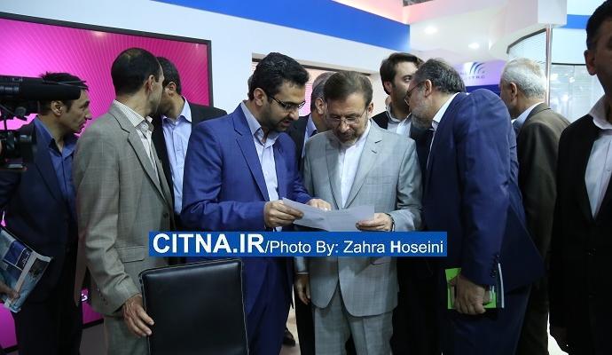گزارش تصویری سیتنا/ بازدید چندین ساعته‌ی وزیر ارتباطات از نمایشگاه ایران تلکام ۲۰۱۶