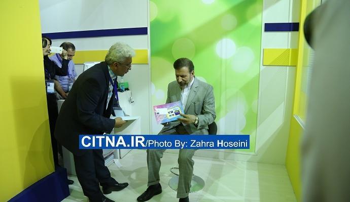 گزارش تصویری سیتنا/ بازدید چندین ساعته‌ی وزیر ارتباطات از نمایشگاه ایران تلکام ۲۰۱۶