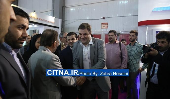 گزارش تصویری سیتنا/ بازدید چندین ساعته‌ی وزیر ارتباطات از نمایشگاه ایران تلکام ۲۰۱۶