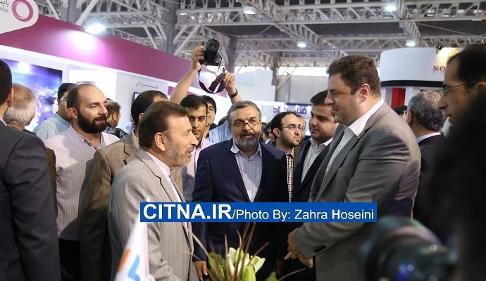 گزارش تصویری سیتنا/ بازدید چندین ساعته‌ی وزیر ارتباطات از نمایشگاه ایران تلکام ۲۰۱۶