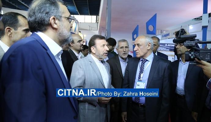گزارش تصویری سیتنا/ بازدید چندین ساعته‌ی وزیر ارتباطات از نمایشگاه ایران تلکام ۲۰۱۶