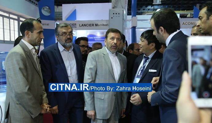 گزارش تصویری سیتنا/ بازدید چندین ساعته‌ی وزیر ارتباطات از نمایشگاه ایران تلکام ۲۰۱۶