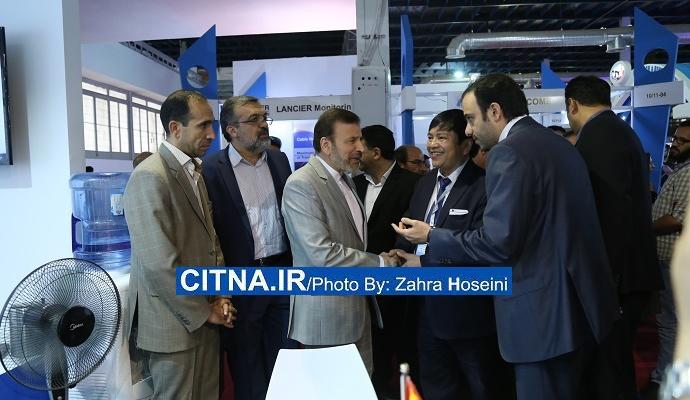 گزارش تصویری سیتنا/ بازدید چندین ساعته‌ی وزیر ارتباطات از نمایشگاه ایران تلکام ۲۰۱۶