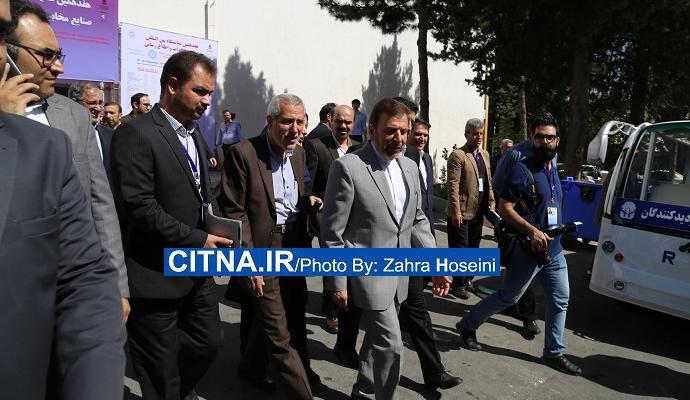 گزارش تصویری سیتنا/ بازدید چندین ساعته‌ی وزیر ارتباطات از نمایشگاه ایران تلکام ۲۰۱۶