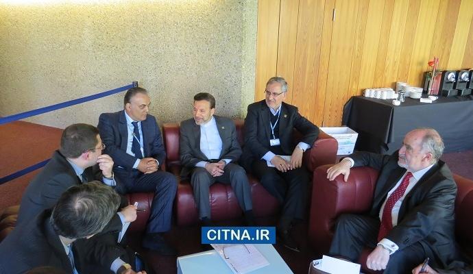 گزارش تصویری سیتنا از دیدارهای وزیر ارتباطات کشورمان با همتایانش در ژنو