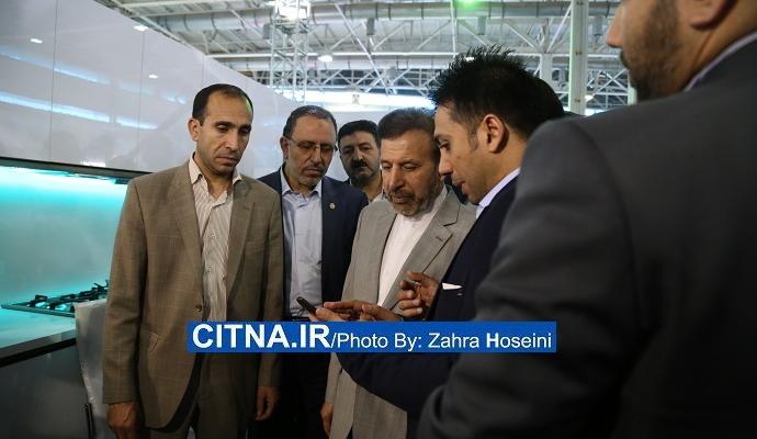 گزارش تصویری سیتنا/ بازدید چندین ساعته‌ی وزیر ارتباطات از نمایشگاه ایران تلکام ۲۰۱۶
