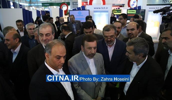 گزارش تصویری سیتنا/ بازدید چندین ساعته‌ی وزیر ارتباطات از نمایشگاه ایران تلکام ۲۰۱۶
