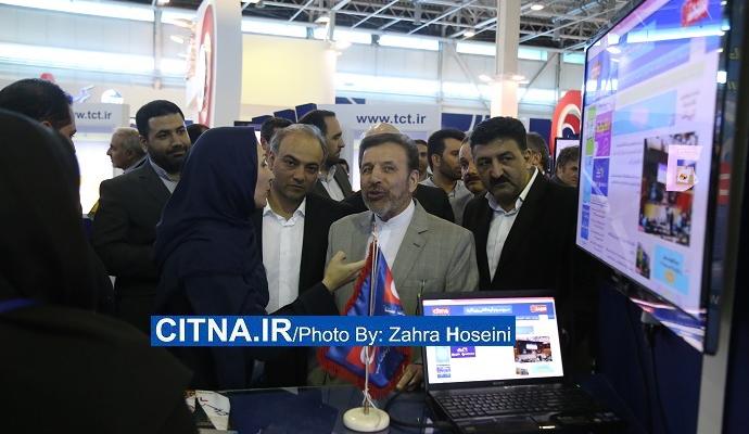 گزارش تصویری سیتنا/ بازدید چندین ساعته‌ی وزیر ارتباطات از نمایشگاه ایران تلکام ۲۰۱۶