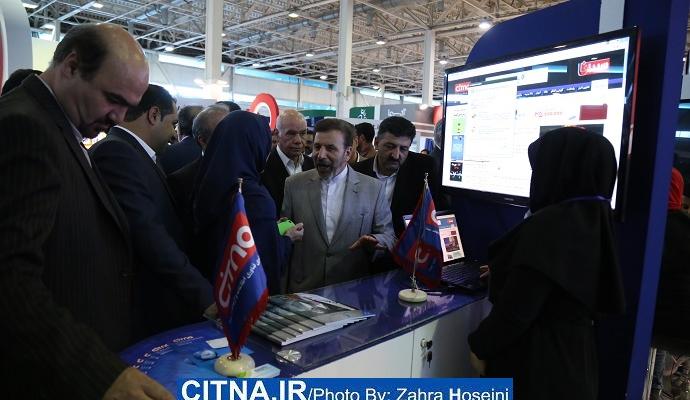 گزارش تصویری سیتنا/ بازدید چندین ساعته‌ی وزیر ارتباطات از نمایشگاه ایران تلکام ۲۰۱۶