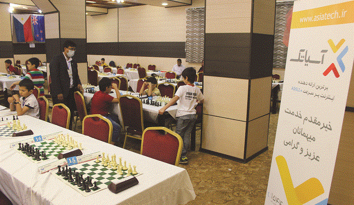 شرکت آسیاتک حامی رقابتهای شطرنج قهرمانی مدارس آسیا شد