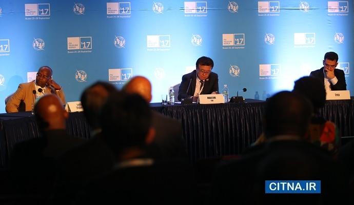 تصاویر/ سخنرانی وزیر ارتباطات در جمع منتخب وزرا در اجلاس 2017 ITU 