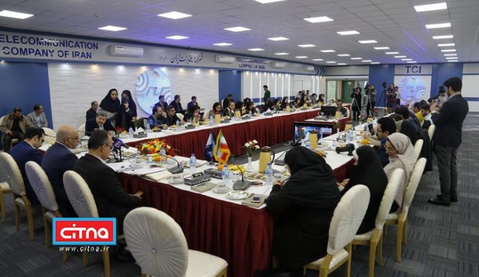 گزارش تصویری/ نشست خبری مدیرعامل شرکت مخابرات ایران