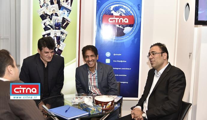 گزارش/ مهمانان سیتنا در دومین روز نمایشگاه تلکام 2017