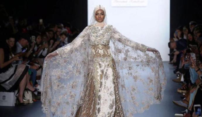 تصاویر/ نخستین نمایش مُد لباس اسلامی در نیویورک!