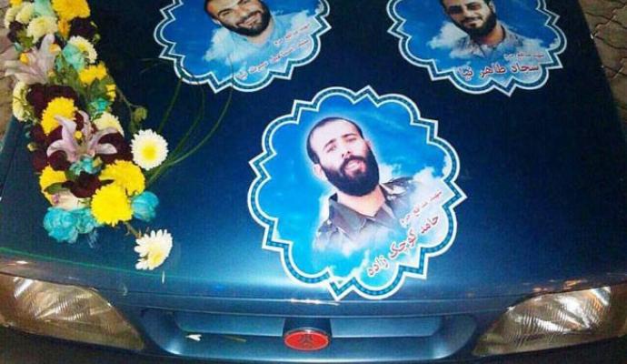 نصاویر/ خلاقیت ایرانی در تزئین ماشین عروس!