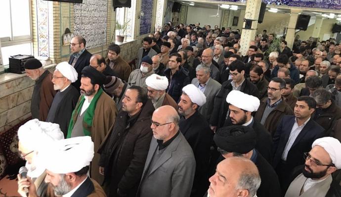 گزارش تصویری/ مراسم تشییع و اقامه نماز بر پیکر حاج غلامرضا فاتح