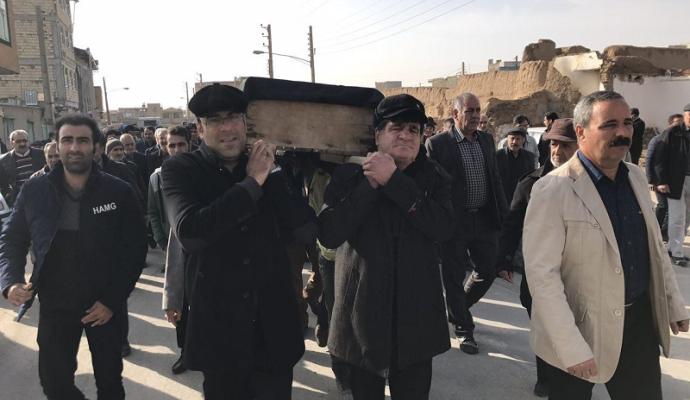 گزارش تصویری/ مراسم تشییع و اقامه نماز بر پیکر حاج غلامرضا فاتح