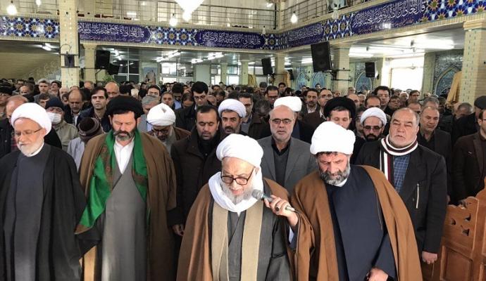 گزارش تصویری/ مراسم تشییع و اقامه نماز بر پیکر حاج غلامرضا فاتح