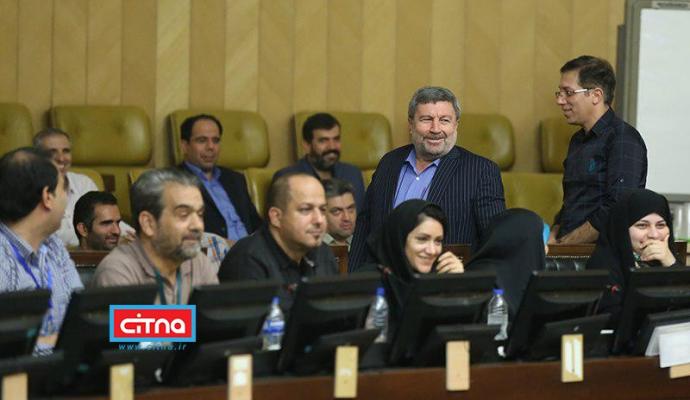 گزارش تصویری/ آیین تجلیل از خبرنگاران با حضور رئیس مجلس شورای اسلامی