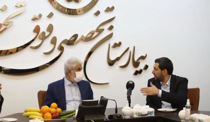 بازدید رئیس کمیسیون بهداشت مجلس از پروژه احداث بیمارستان تخصصی و فوق تخصصی نور؛ دکتر شهریاری: این پروژه افتخار نظام در حوزه بهداشت و درمان است