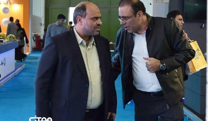 دیدار معاون منطقه آزاد کیش با مدیران عامل اپراتورهای اینترنتی و تلفن همراه در نمایشگاه تلکام