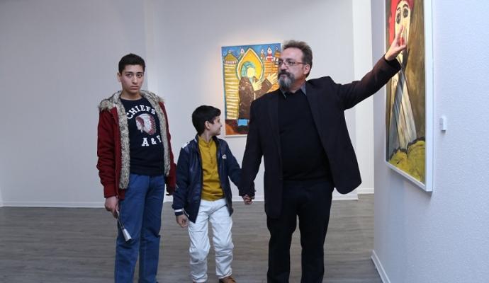 نخستین نمایشگاه نقاشی کودکان اتیسم، به همت سامسونگ برگزار می‌شود