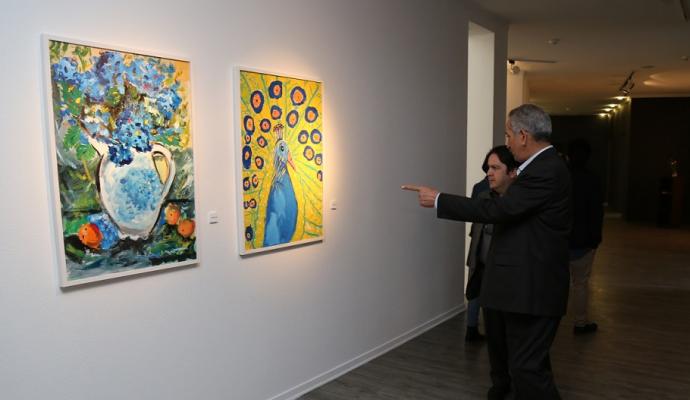 نخستین نمایشگاه نقاشی کودکان اتیسم، به همت سامسونگ برگزار می‌شود