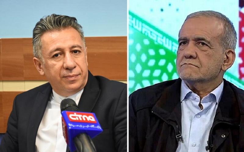 پزشکیان - ادیب