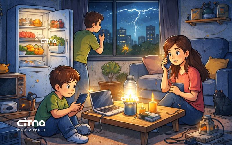 نکات مهم در زمان قطعی برق