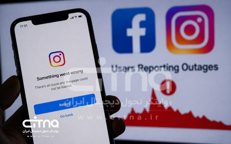 اختلال در فیس بوک و اینستاگرام