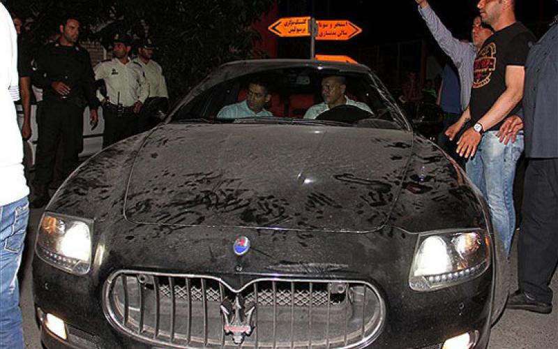 عکس: مازراتی کثیف علی دایی!