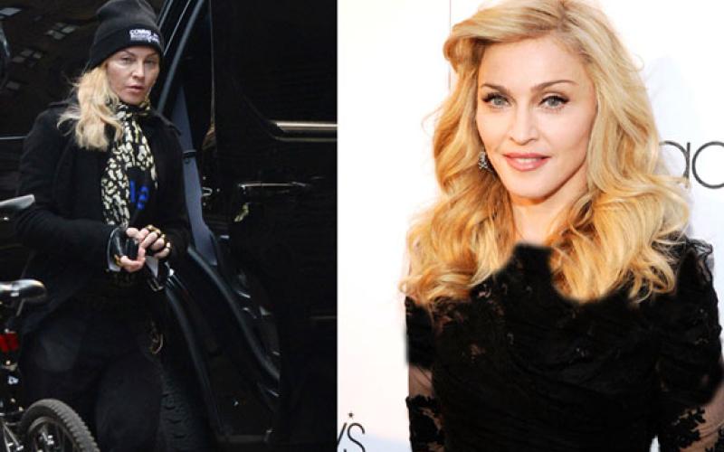 چهره غیرقابل تحمل مدونا بدون آرایش (+عکس)