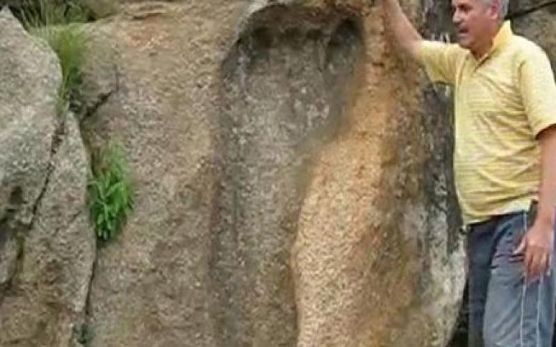 ردپای یک متری انسان در افریقا همه را شوکه کرد +عکس