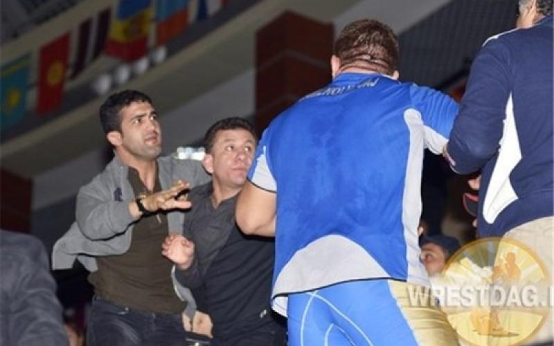 اقدام غیراخلاقی ملی‌پوش ایرانی در باکو + عکس