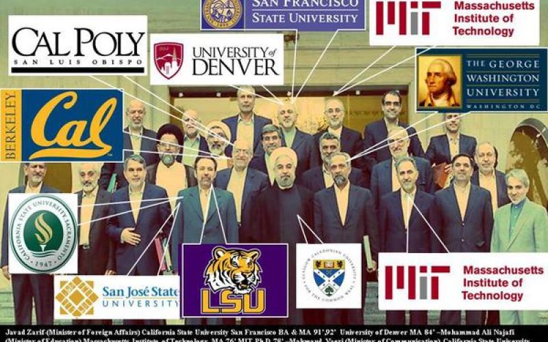 توجه کاربران توئیتر به تحصیلات دانشگاهی کابینه روحانی + تصویر 