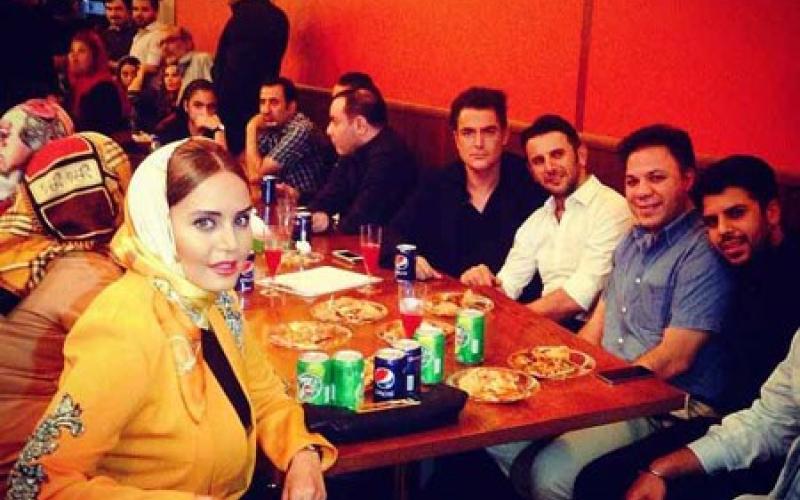 تصاویر یک جشن شبانه در اینستاگرام الناز شاکردوست و محمدرضا گلزار 