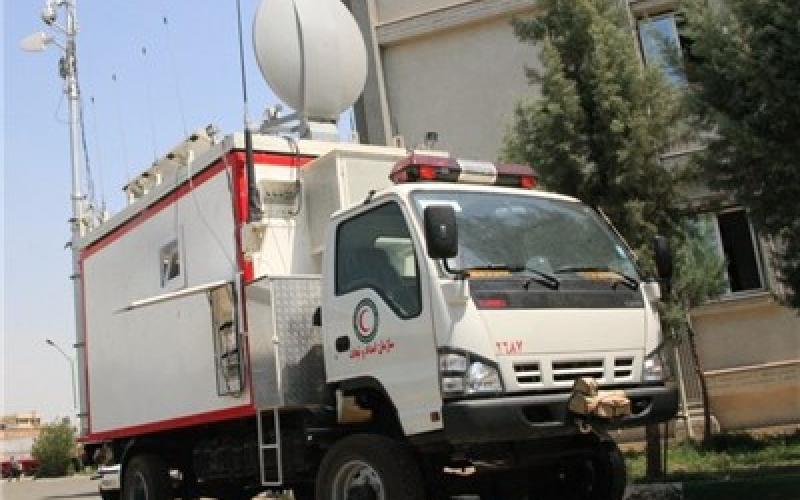 خودروی مخابراتی امدادی در ایران ساخته شد 