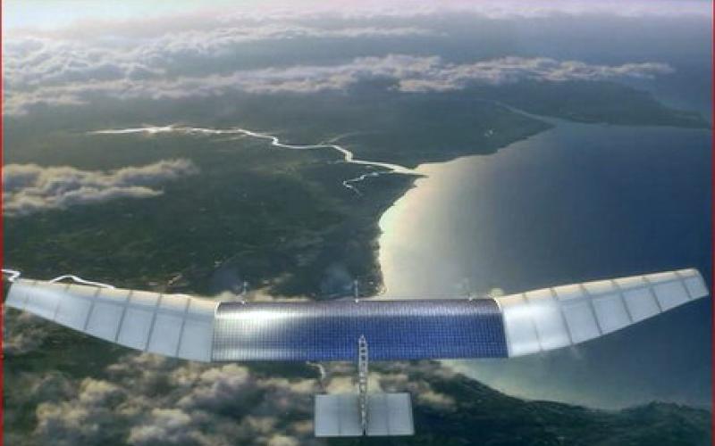 پهپاد فیسبوک به پرواز درمی‌آید + عکس