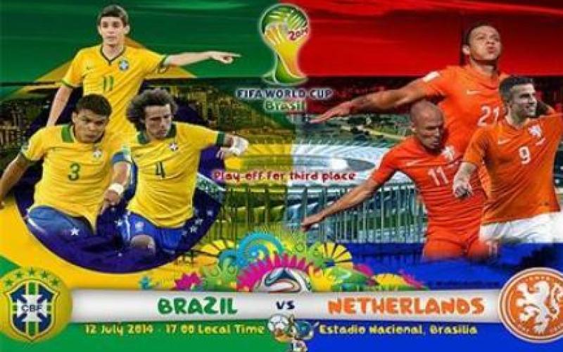 پخش زنده بازی برزیل - هلند، تا دقایقی دیگر!
