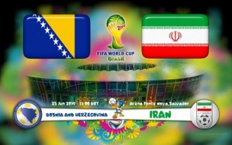 پخش آنلاین فوتبال ایران - بوسنی در سایت‎های اینترنتی/ Bosnia-Herzegovina vs Iran, World Cup 2014: live